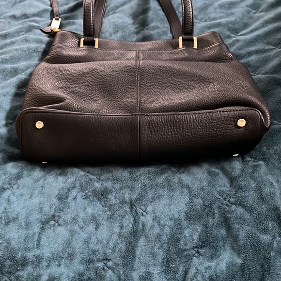 Calvin Klein Black Leather Purse with built in wallet - Picture 6 of 8